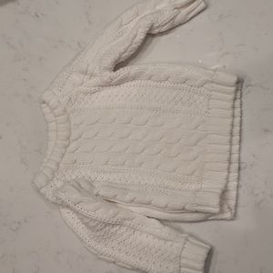 Carter's 12 months white sweater